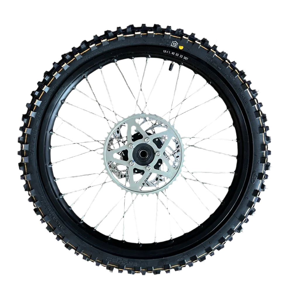 Surron 19“ Hinterrad mit Bremsscheibe, Ritzel und Reifen für Light Bee