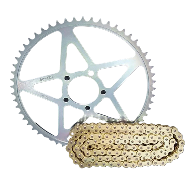 Surron 58T Ritzel mit 112 Glieder O-Ring Kette für Light Bee