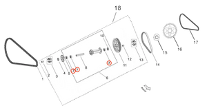 Light Bee Jackshaft / Schwingenlager