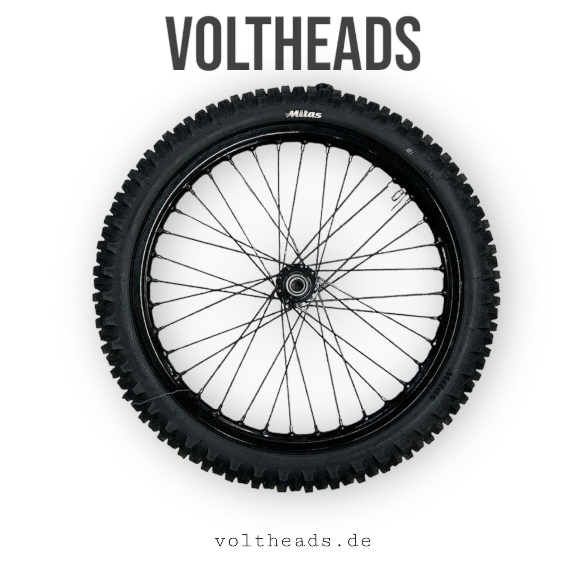 Radsatz 19“ / 16“ ALL BLACK mit Mitas Reifen | SURRON Light Bee - Voltheads