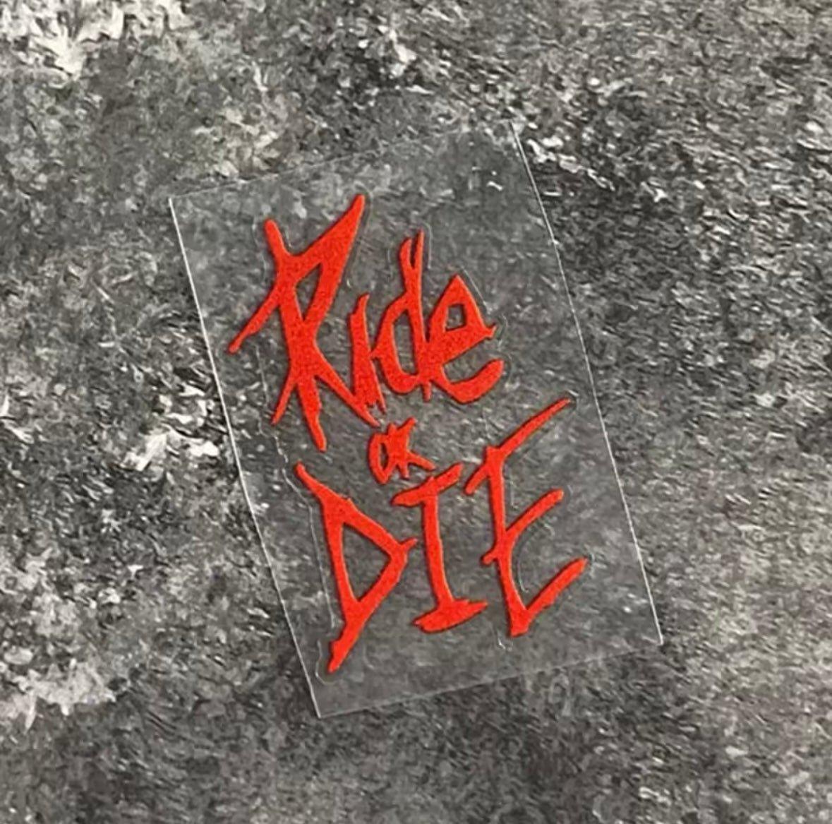 Ride or Die -Aufkleber - Voltheads