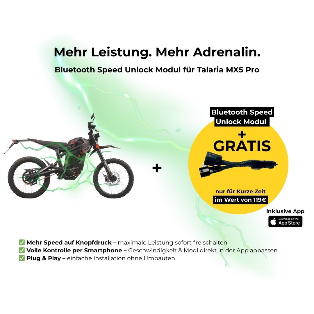 Talaria Sting MX5 – inkl. GRATIS Voltheads Speed Modul - Voltheads