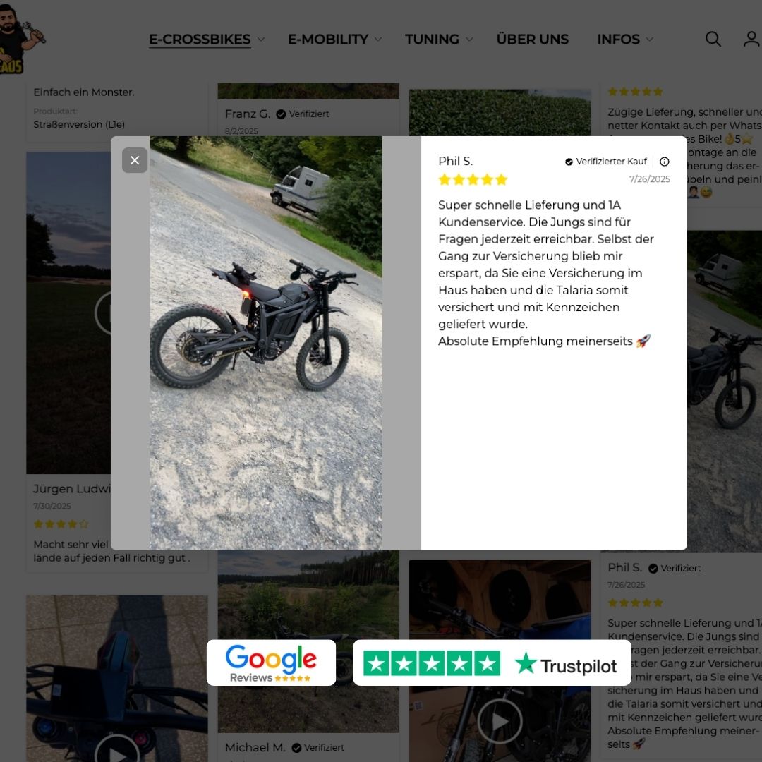 Talaria Sting MX5 – inkl. GRATIS Voltheads Speed Modul - Voltheads